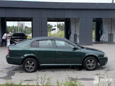 Skoda, Octavia, 1600, 75, бензин, хэтчбек, механика, передний привод, среднее состояние, левый, зеленый, 330 000 ₽