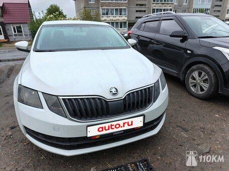 Skoda, Octavia, 1600, 90, бензин, универсал, механика, передний привод, среднее состояние, левый, белый, 730 000 ₽