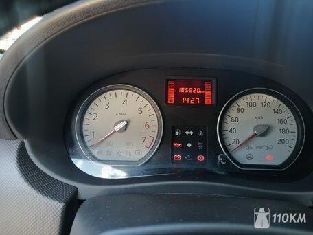 Renault, Logan, 1600, 102, бензин, седан, механика, передний привод, среднее состояние, левый, черный, 485 000 ₽