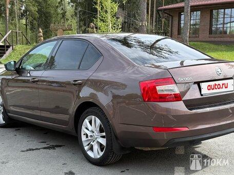 Skoda, Octavia, 1800, 110, бензин, хэтчбек, робот, передний привод, среднее состояние, левый, коричневый, 1 250 000 ₽