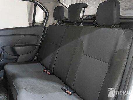 Renault, Logan, 1600, 102, бензин, седан, автомат, передний привод, среднее состояние, левый, белый, 1 195 000 ₽