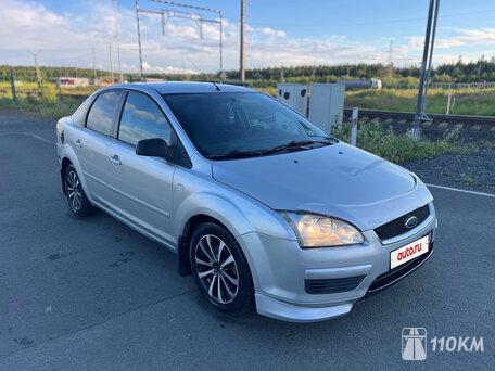Ford, Focus, 1600, 100, бензин, седан, механика, передний привод, среднее состояние, левый, серебряный, 345 000 ₽