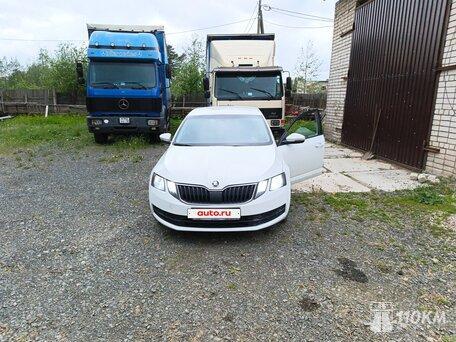 Skoda, Octavia, 1600, 90, бензин, универсал, механика, передний привод, среднее состояние, левый, белый, 730 000 ₽