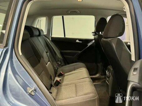 Volkswagen, Tiguan, 2000, 170, бензин, внедорожник, автомат, полный привод, среднее состояние, левый, синий, 1 265 000 ₽