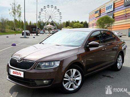 Skoda, Octavia, 1800, 110, бензин, хэтчбек, робот, передний привод, среднее состояние, левый, коричневый, 1 250 000 ₽