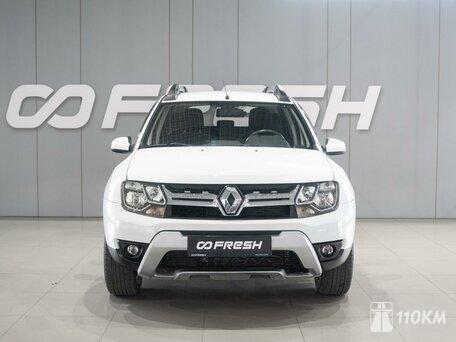 Renault, Duster, 2000, 143, бензин, внедорожник, автомат, полный привод, среднее состояние, левый, белый, 1 369 000 ₽
