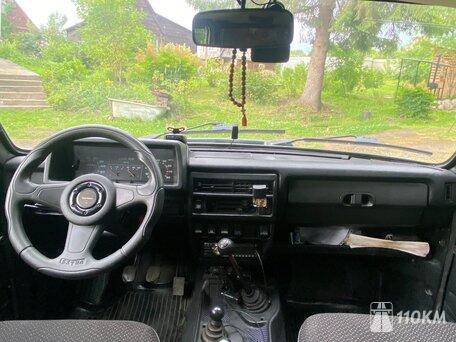 ВАЗ (Lada), 2121 (4x4), 1700, 80, бензин, внедорожник, механика, полный привод, среднее состояние, левый, синий, 300 000 ₽
