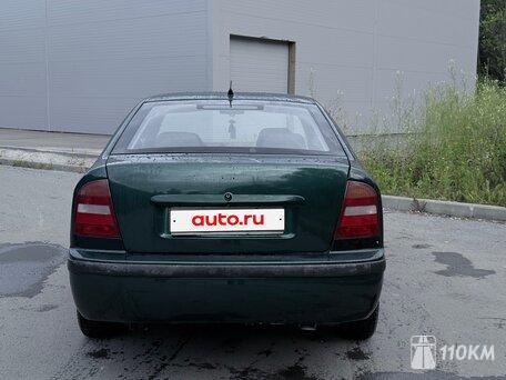 Skoda, Octavia, 1600, 75, бензин, хэтчбек, механика, передний привод, среднее состояние, левый, зеленый, 330 000 ₽