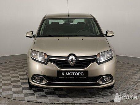Renault, Logan, 1600, 102, бензин, седан, механика, передний привод, среднее состояние, левый, бежевый, 590 000 ₽
