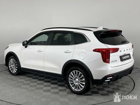 Haval, Jolion, 1500, 150, бензин, внедорожник, робот, полный привод, среднее состояние, левый, белый, 2 490 000 ₽
