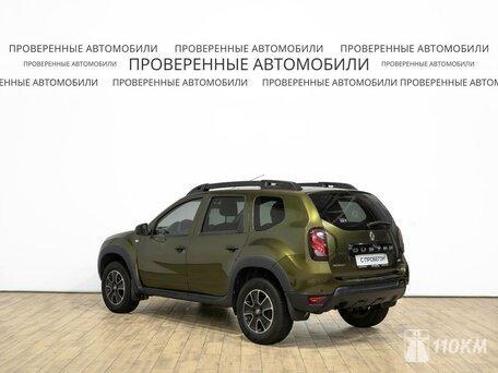 Renault, Duster, 1600, 114, бензин, внедорожник, механика, полный привод, среднее состояние, левый, зеленый, 1 377 000 ₽