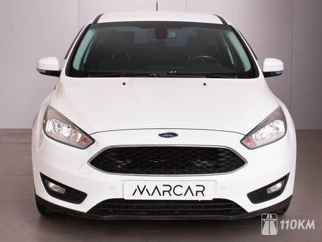 Ford, Focus, 1600, 125, бензин, хэтчбек, робот, передний привод, среднее состояние, левый, белый, 1 045 000 ₽